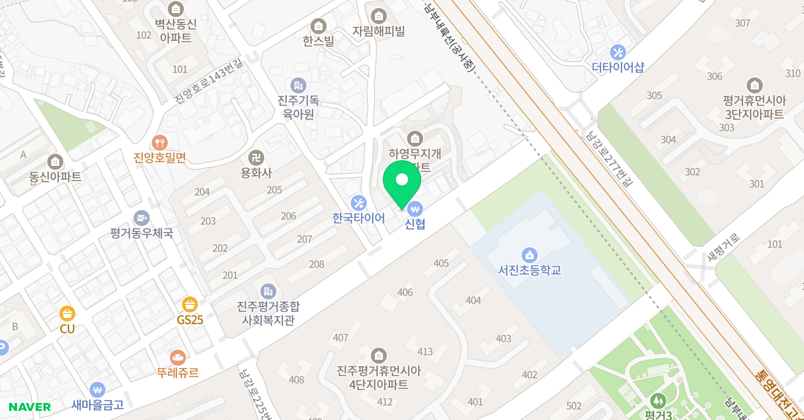 라벨르 발레핏 스튜디오 위치