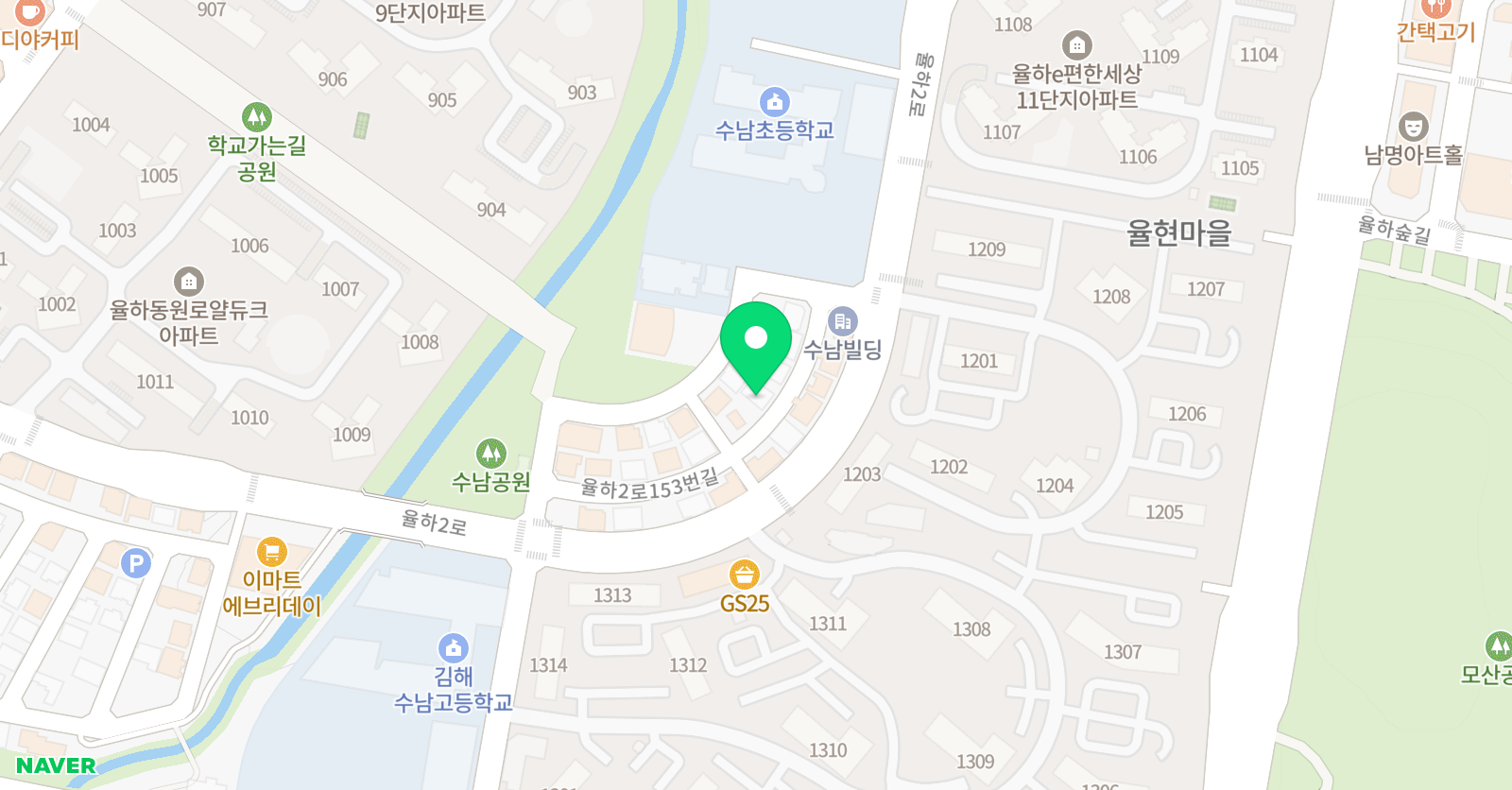 윤선생 우리집앞영어교실 김해수남점 위치