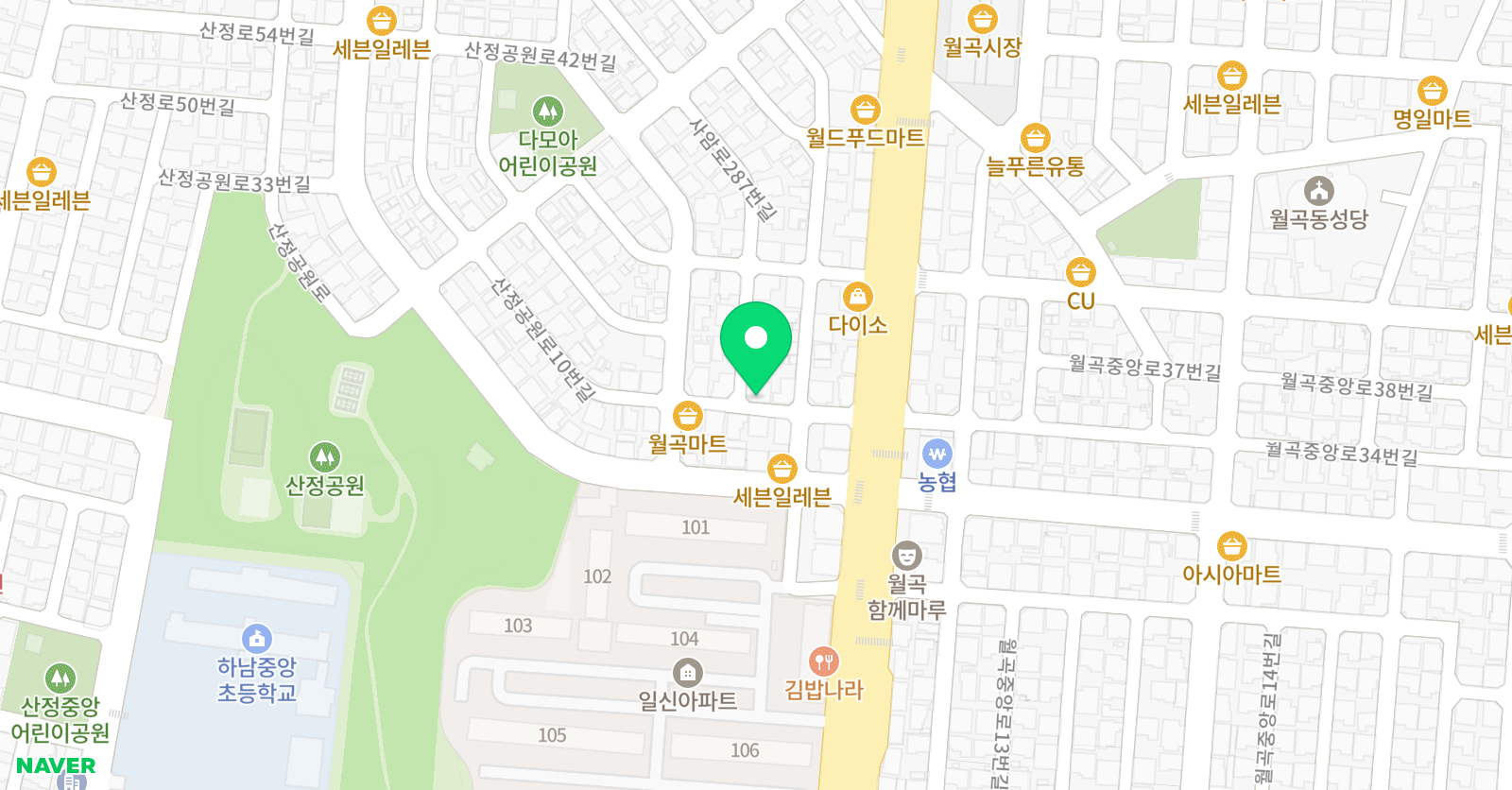 펠리체 바이올린 위치