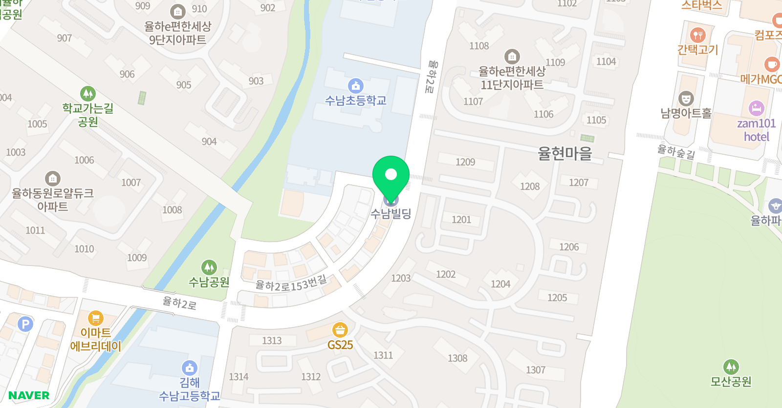 본 수학학원 위치
