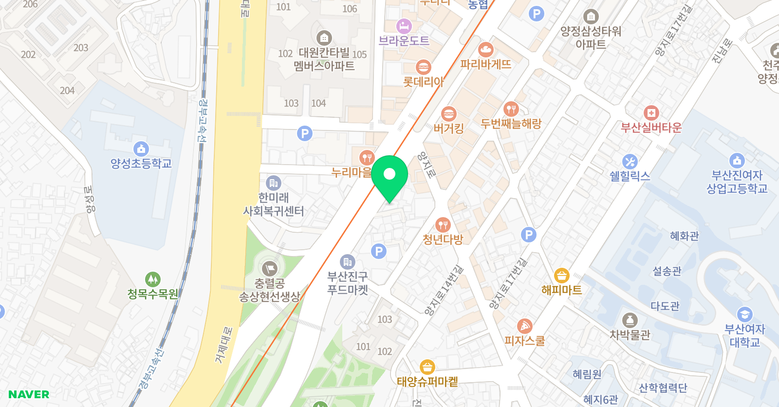 목화 음악학원 위치