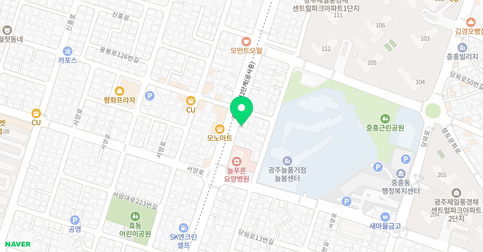 정대승 수학학원 위치