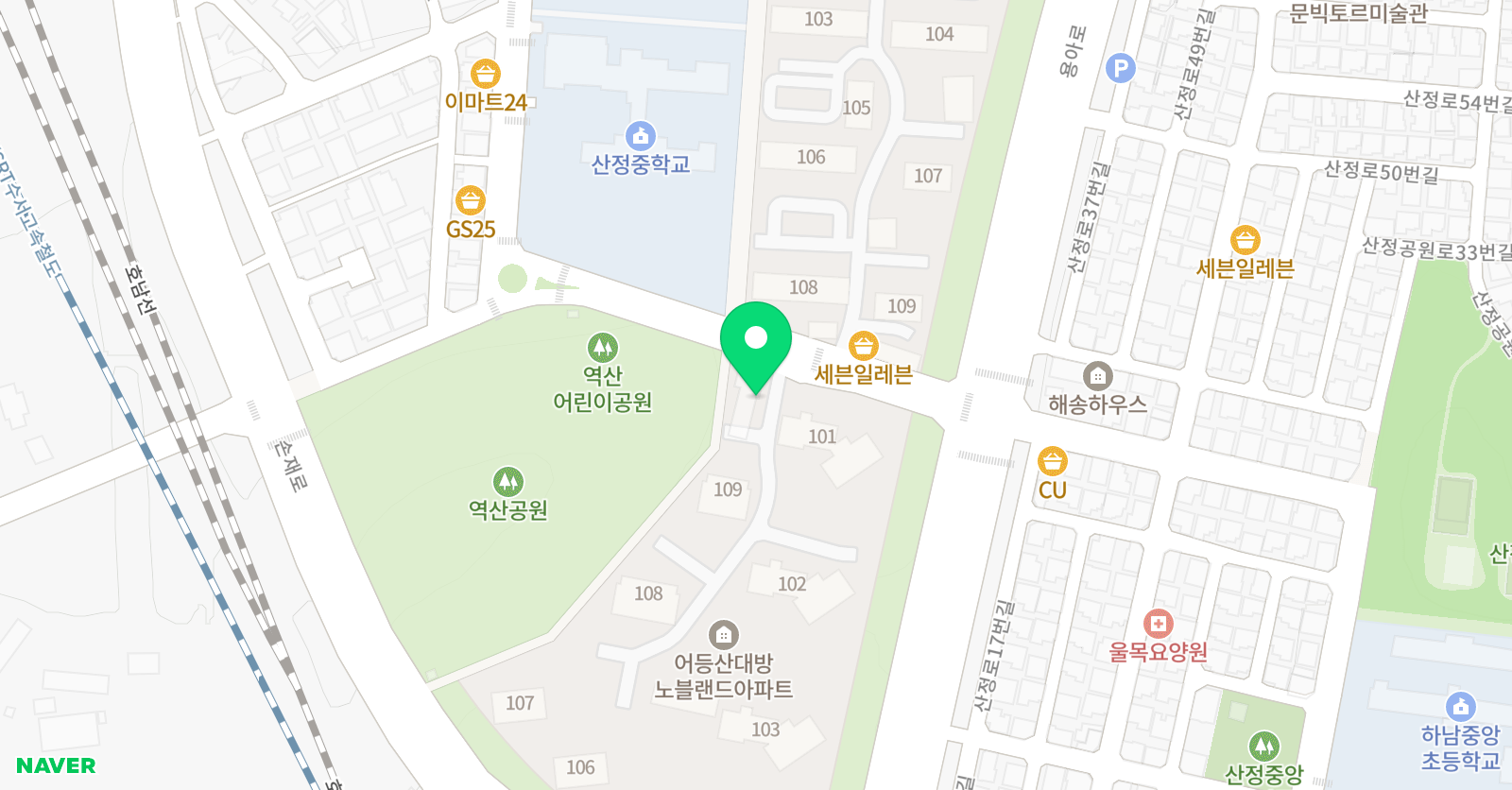 노블 음악학원 위치