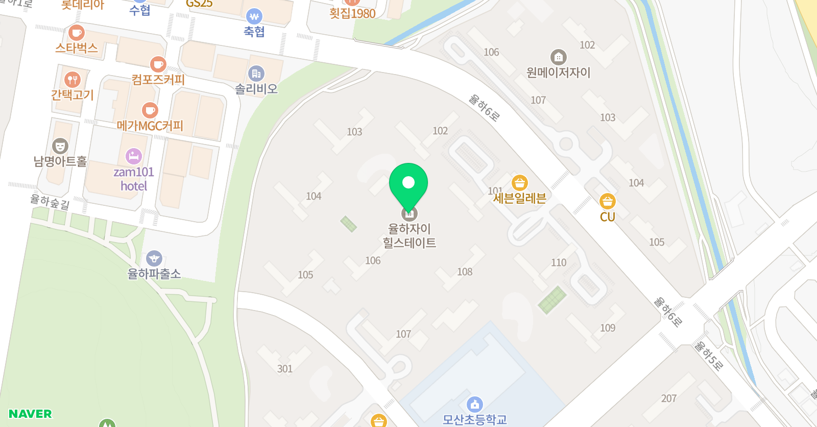 ERC 영어독서클럽 김해율하점 위치