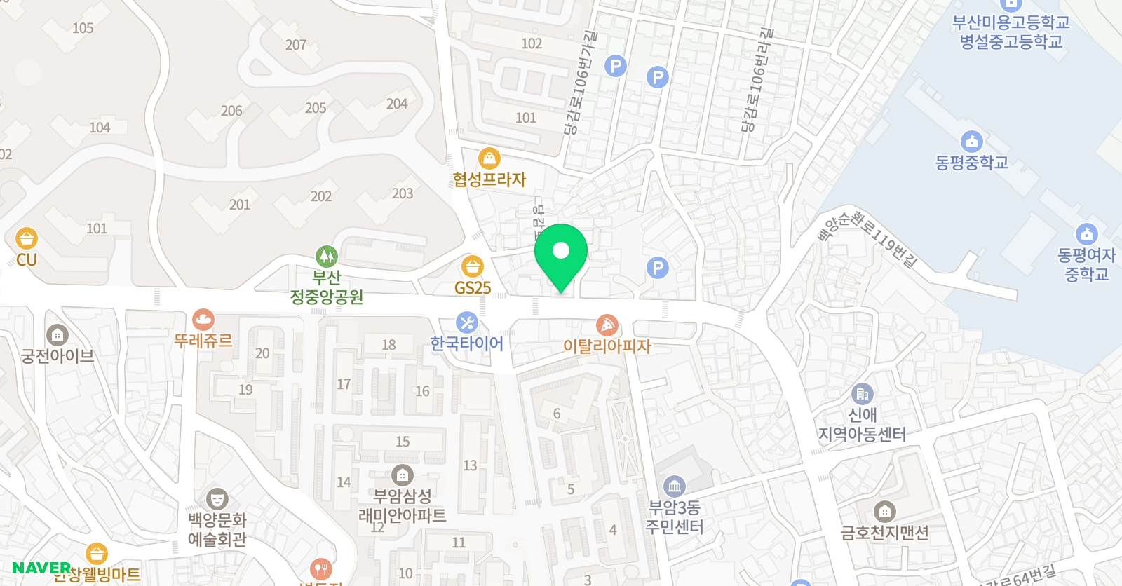 다빈치 수학교습소 위치