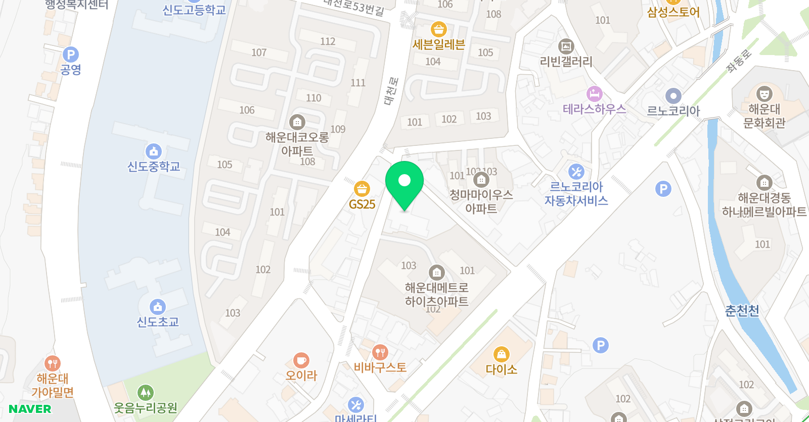 지플렉스키즈골프센터 위치