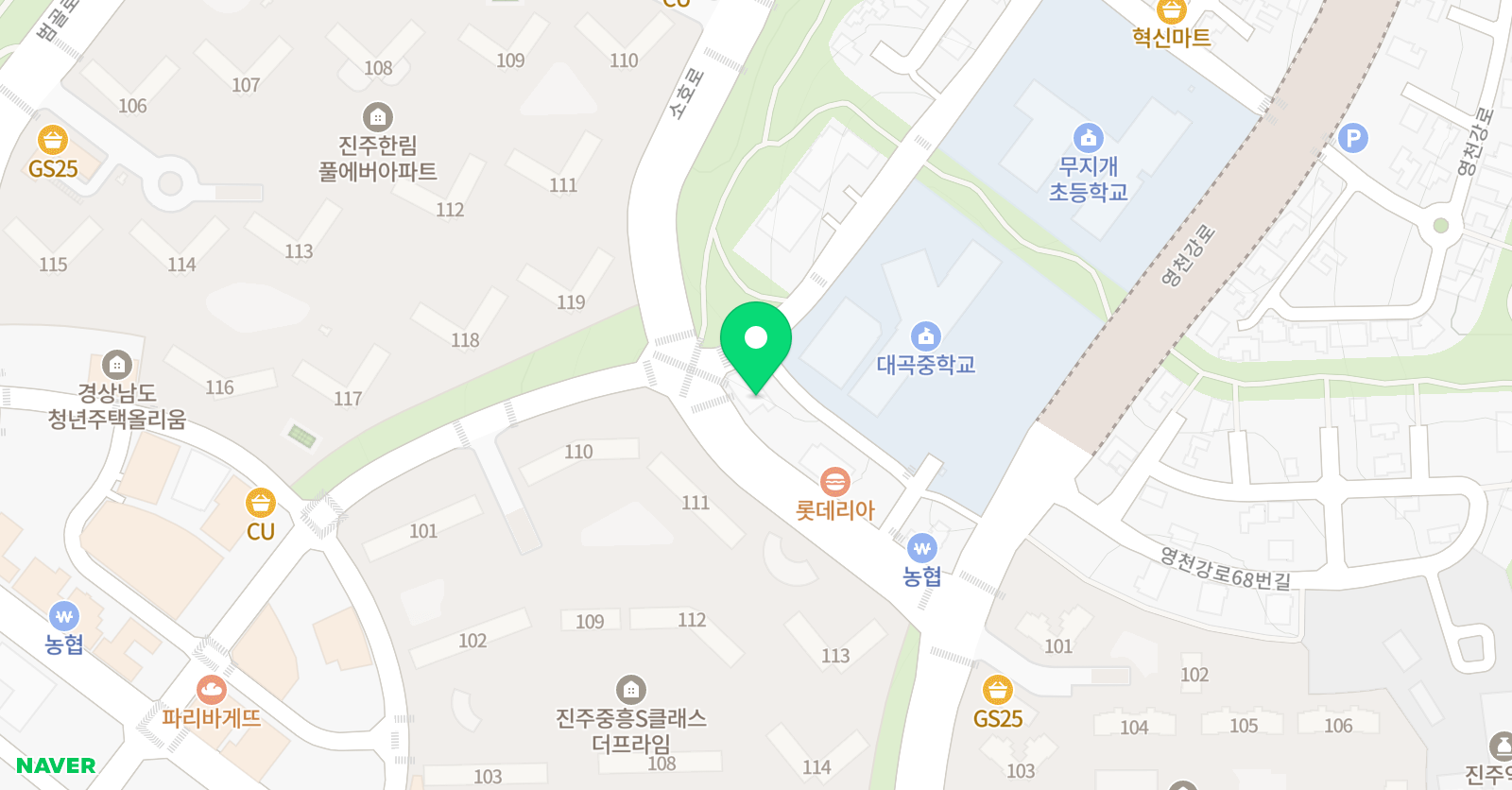 삼성영어 혁신캠퍼스학원 위치
