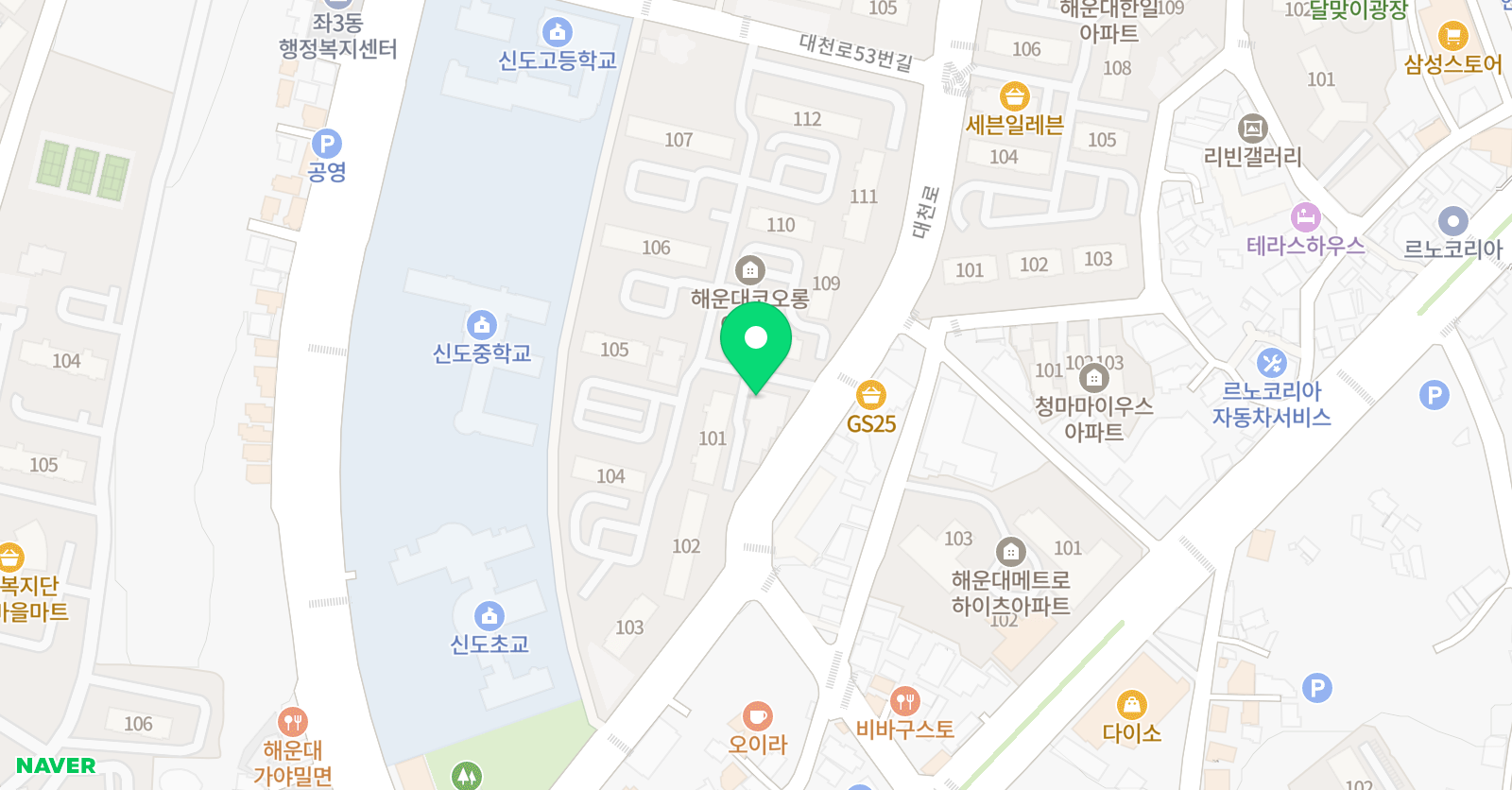 아트바우엔 미술학원 위치