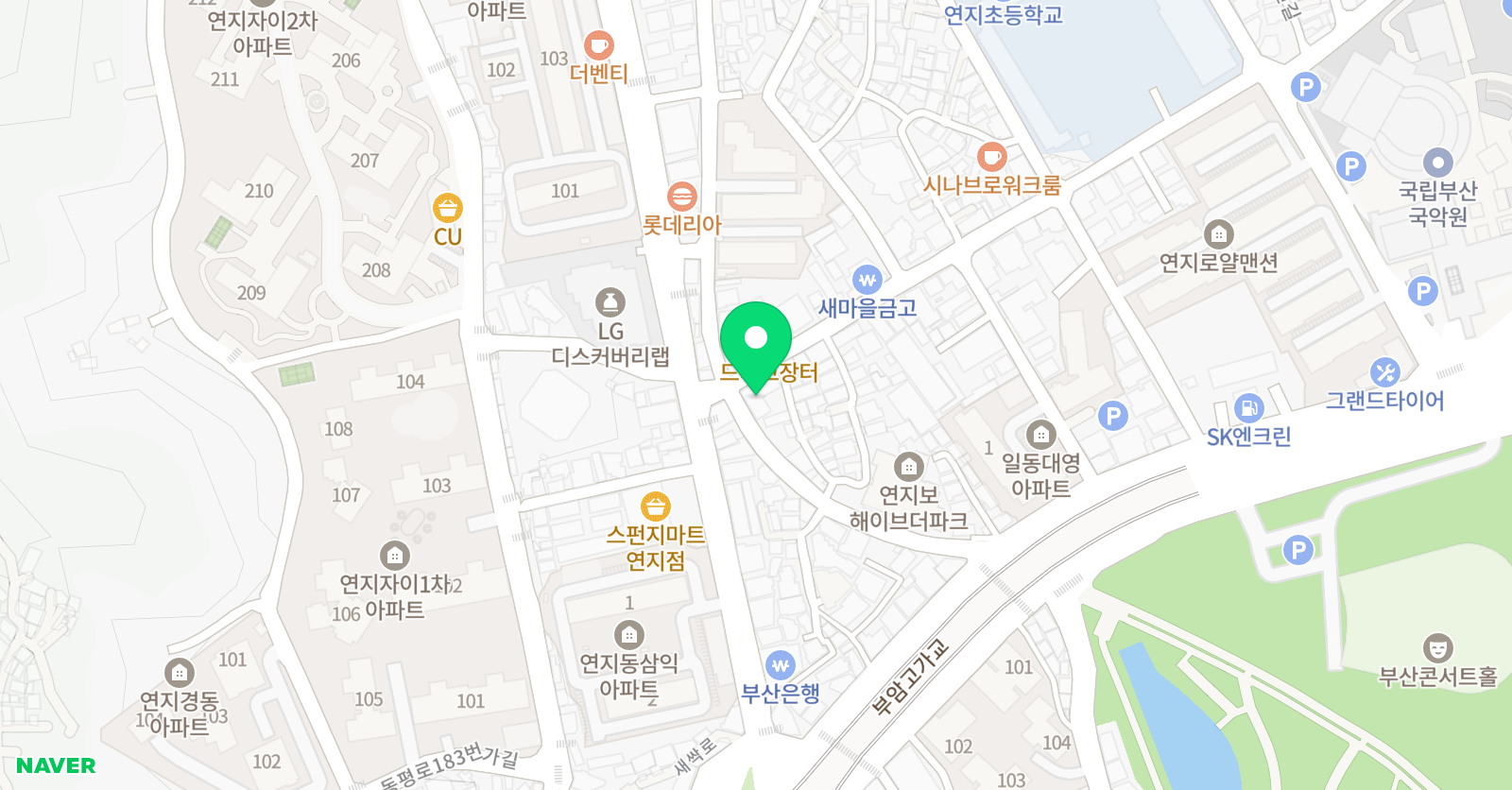 공감 영수학원 위치