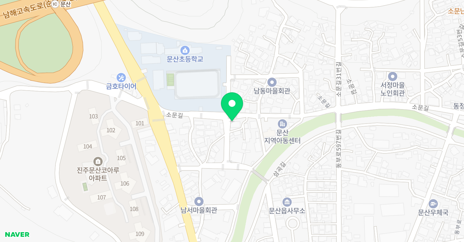 영재아이네트 학원 위치