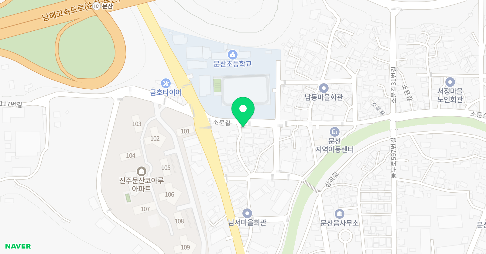 빨간펜 수학의달인 진주문산초점 위치