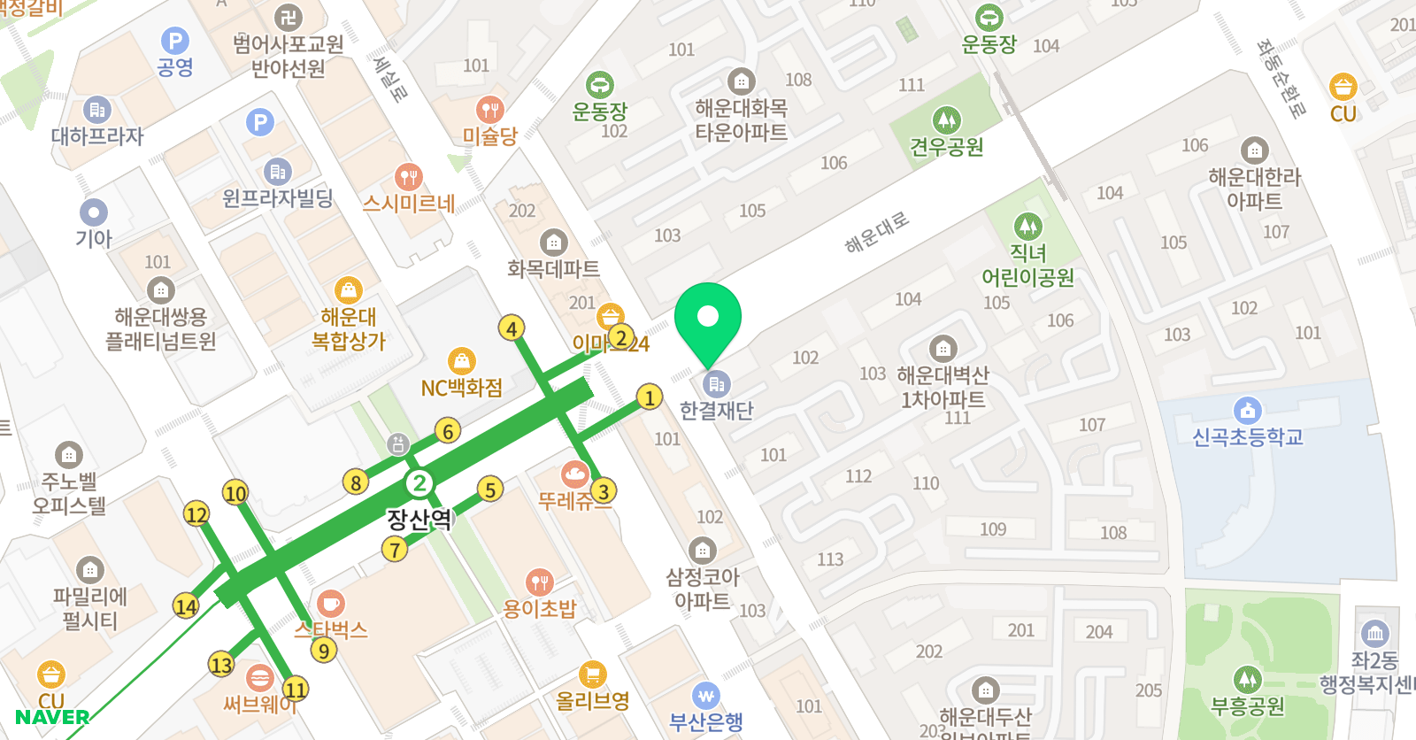 리베 음악학원 위치