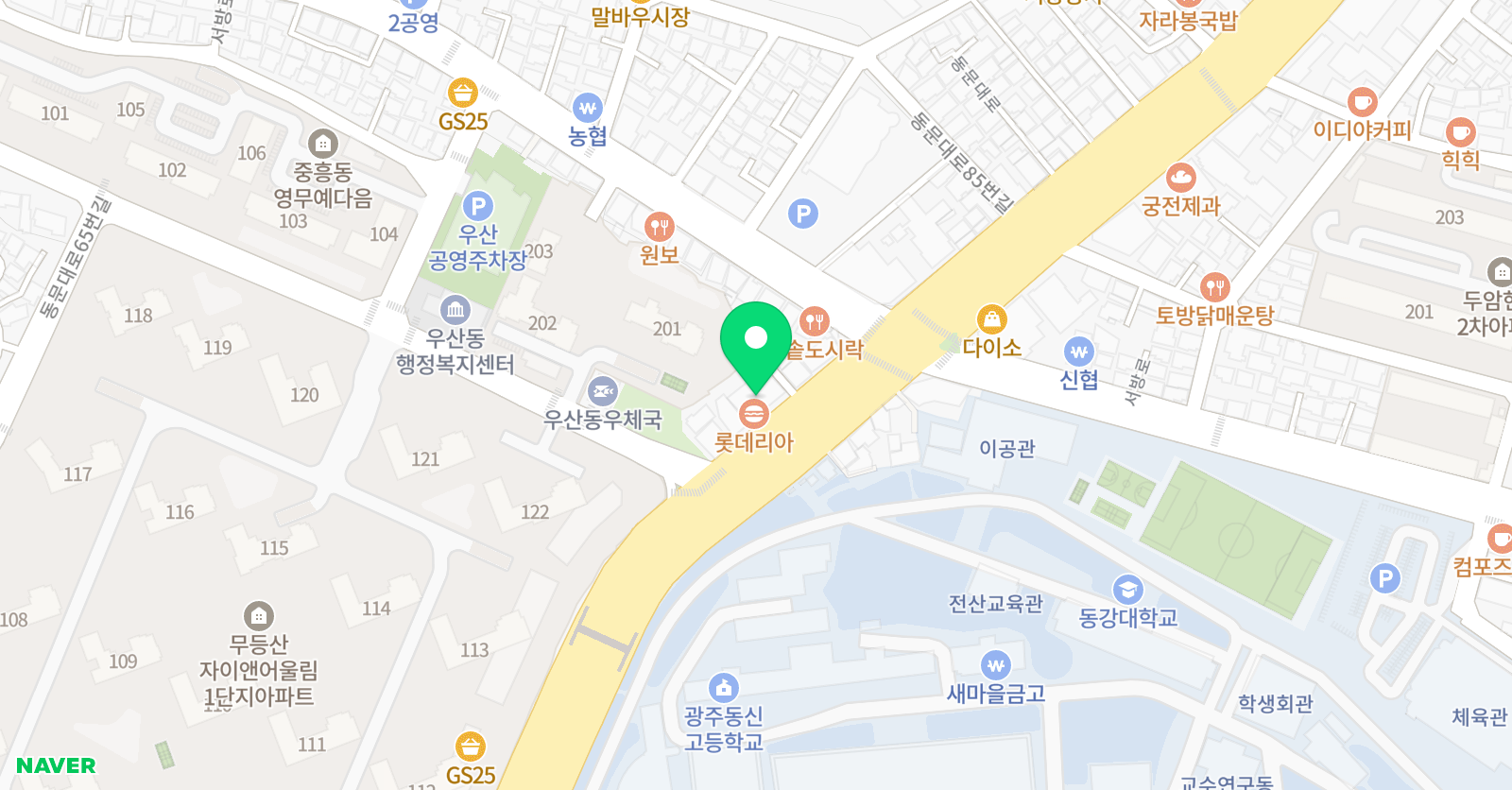 제니스태권도장&아카데미 위치
