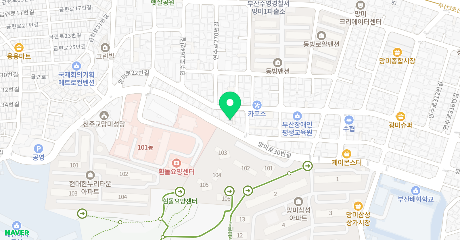 차 수학 망미스마트 위치