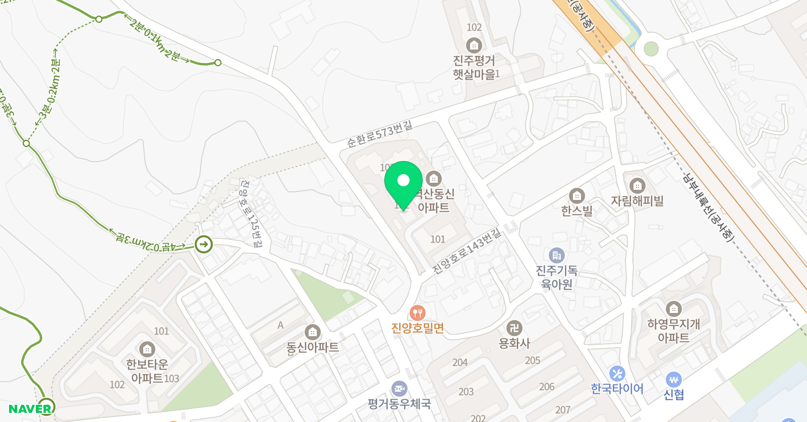 빨간펜 수학의달인 진주평거벽산동신점 위치