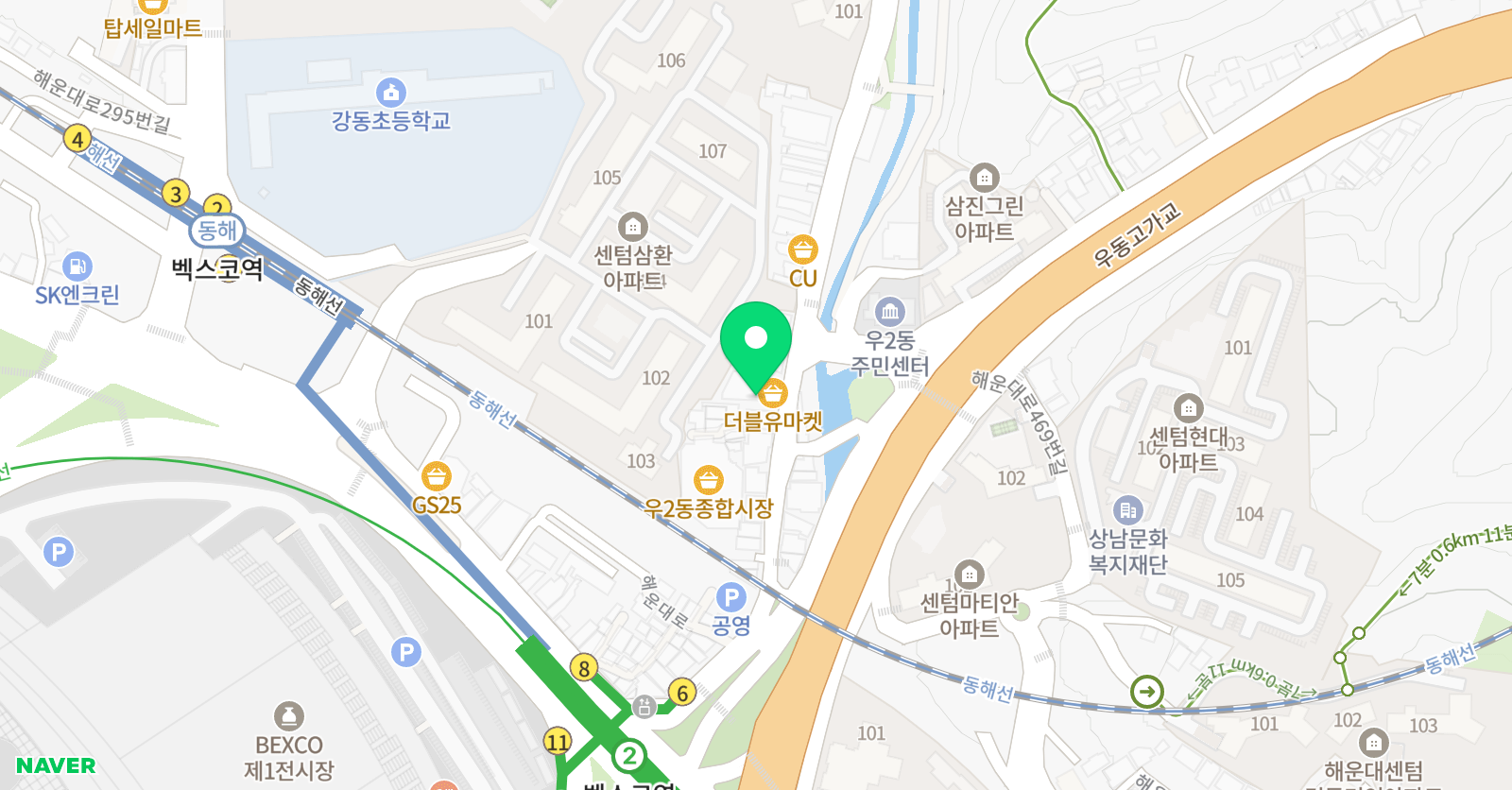 하이일품 수학 위치