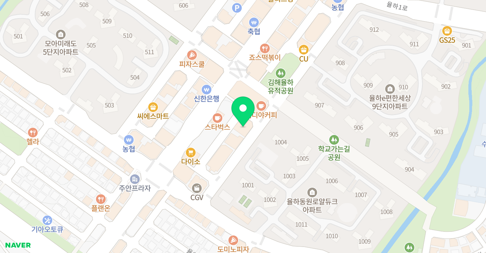 일취월장관리형스터디카페 위치
