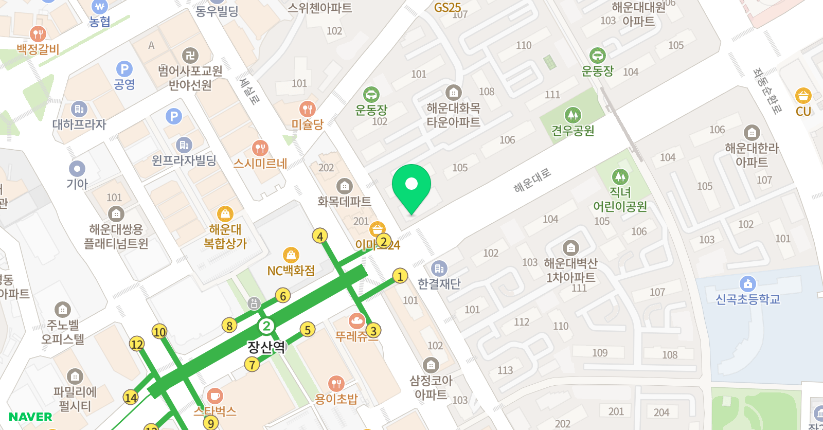 진스 콘체르트 위치