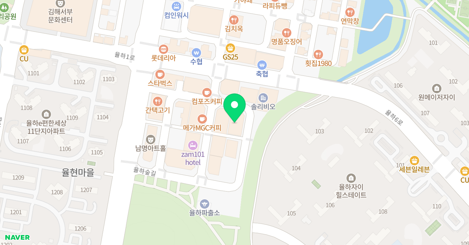 뉴런 수학학원 위치