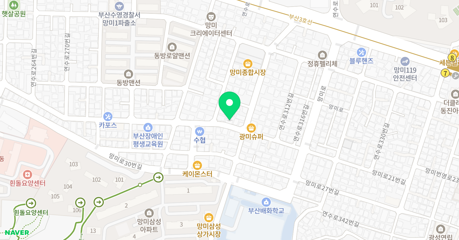 제임스 영어전문학원 위치