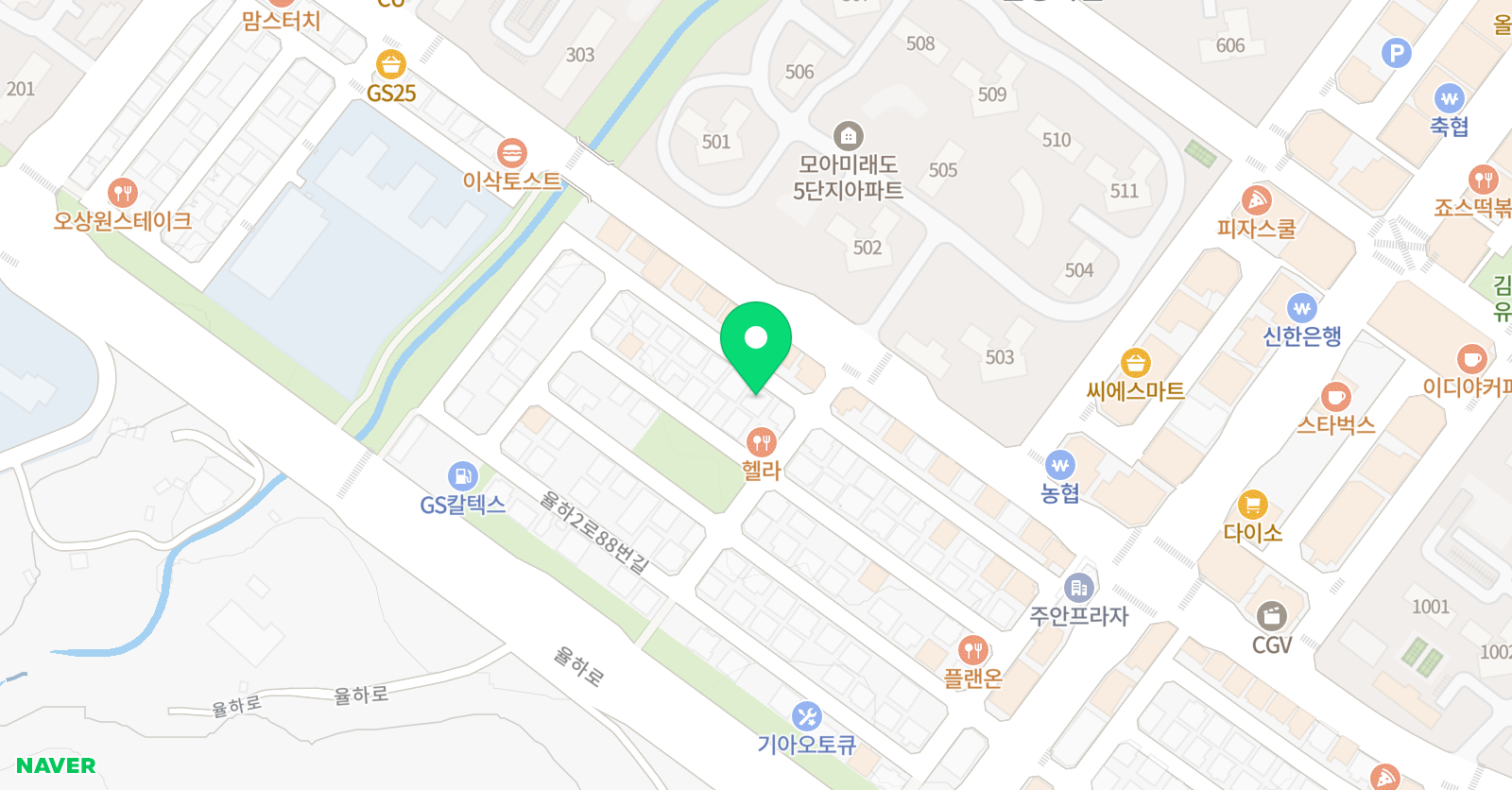 플레이 팩토학원 위치