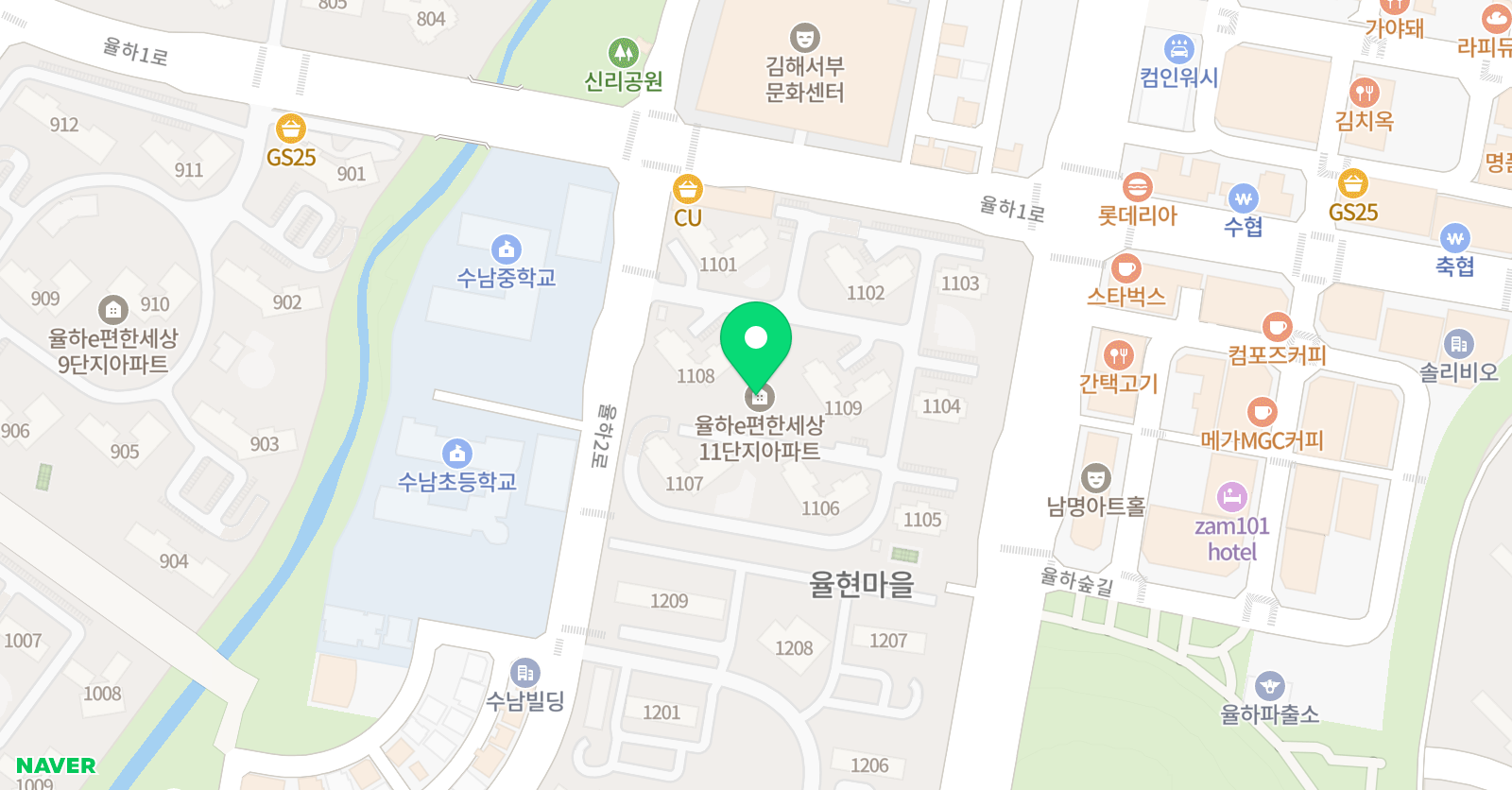 차쌤 수학 위치