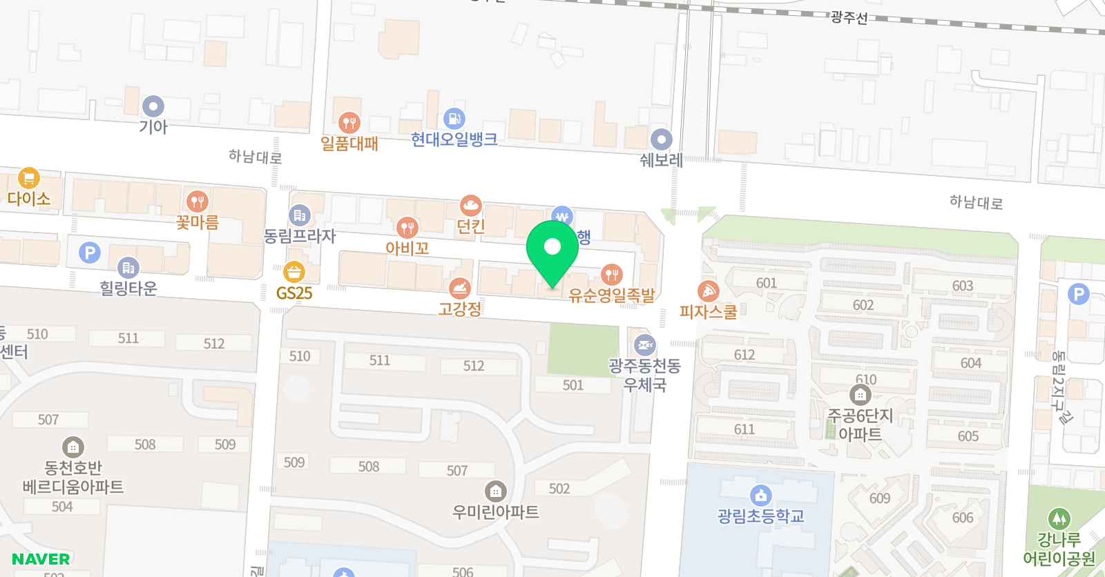 우리들 음악학원 위치