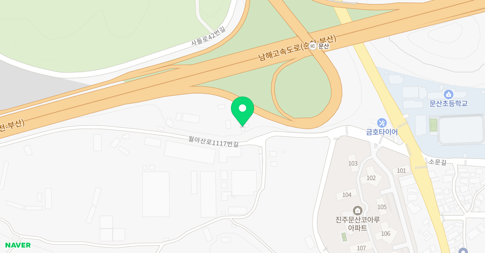빨간펜 수학의달인 진주문산점 위치
