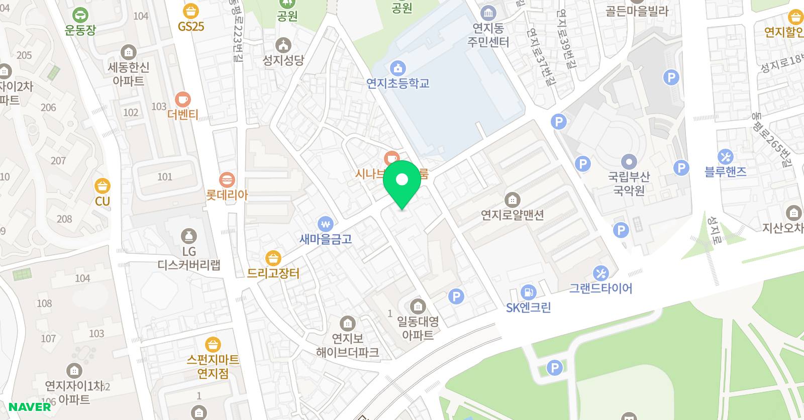 글로벌리더 어학원 위치