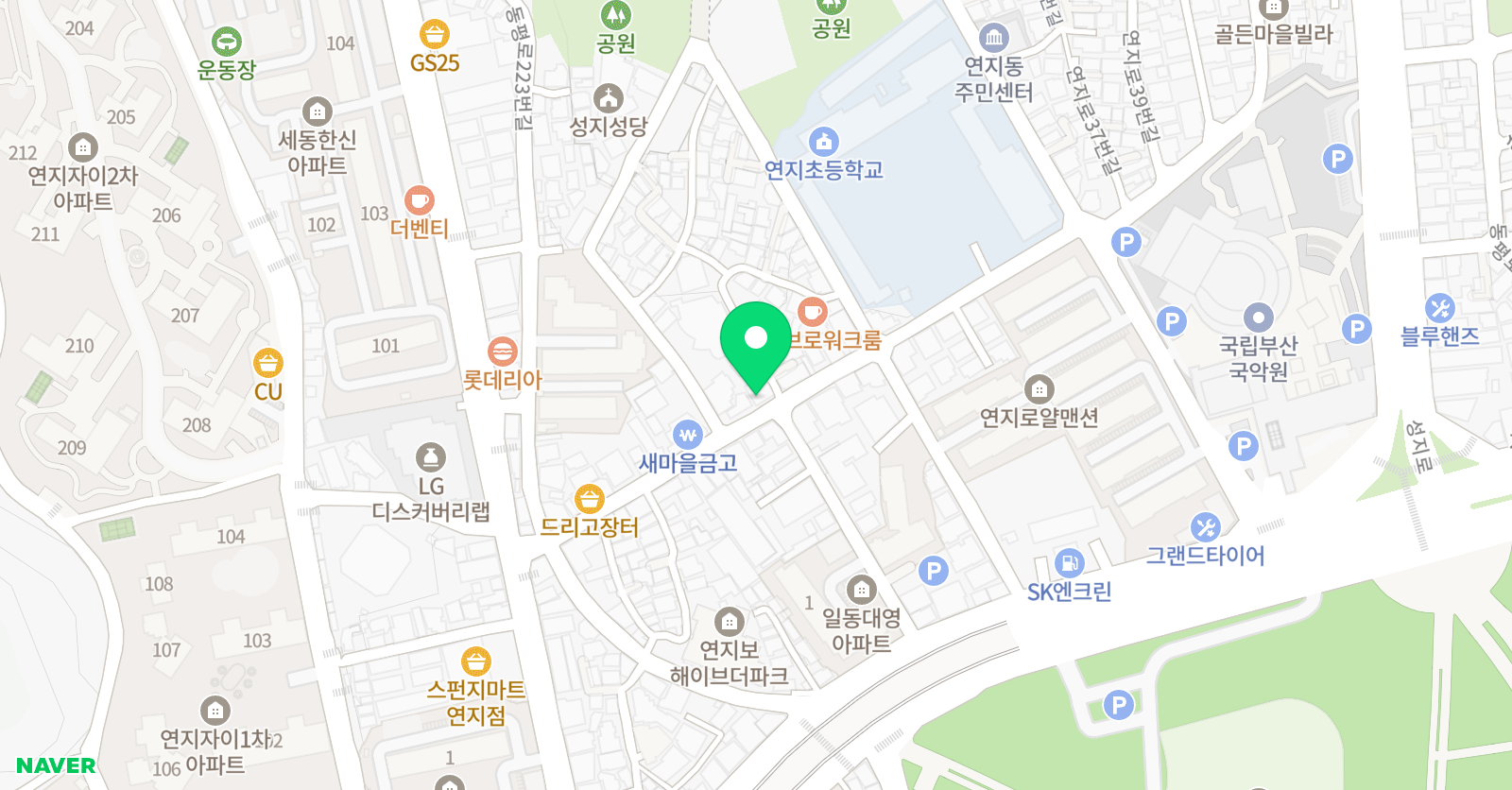 모모라미 아트스튜디오 아동전문미술교습소 위치