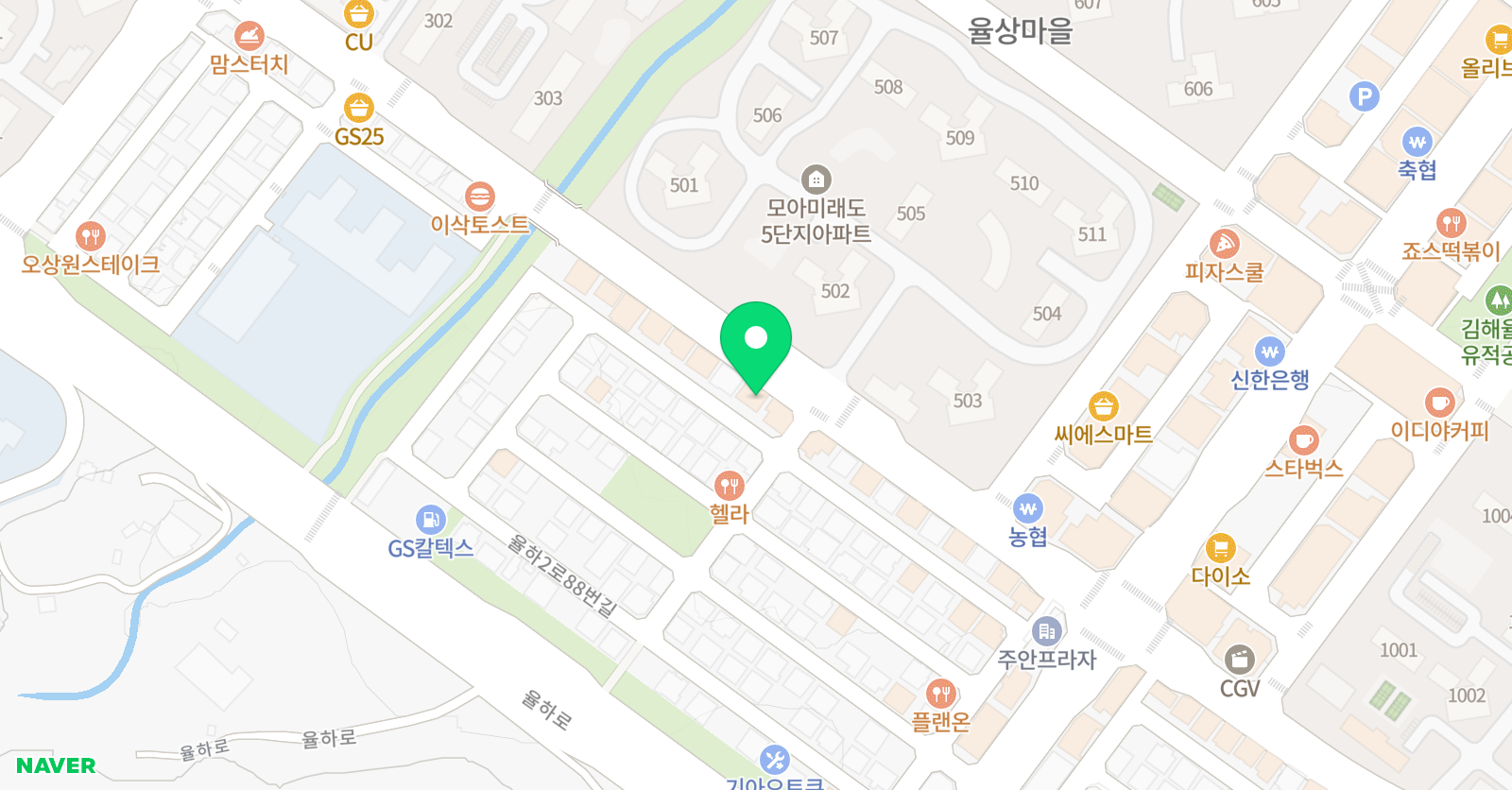 두뇌로 창의수학센터 위치