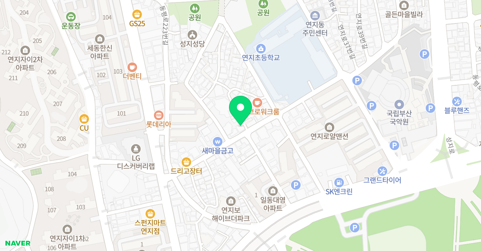 파인드 학원 위치