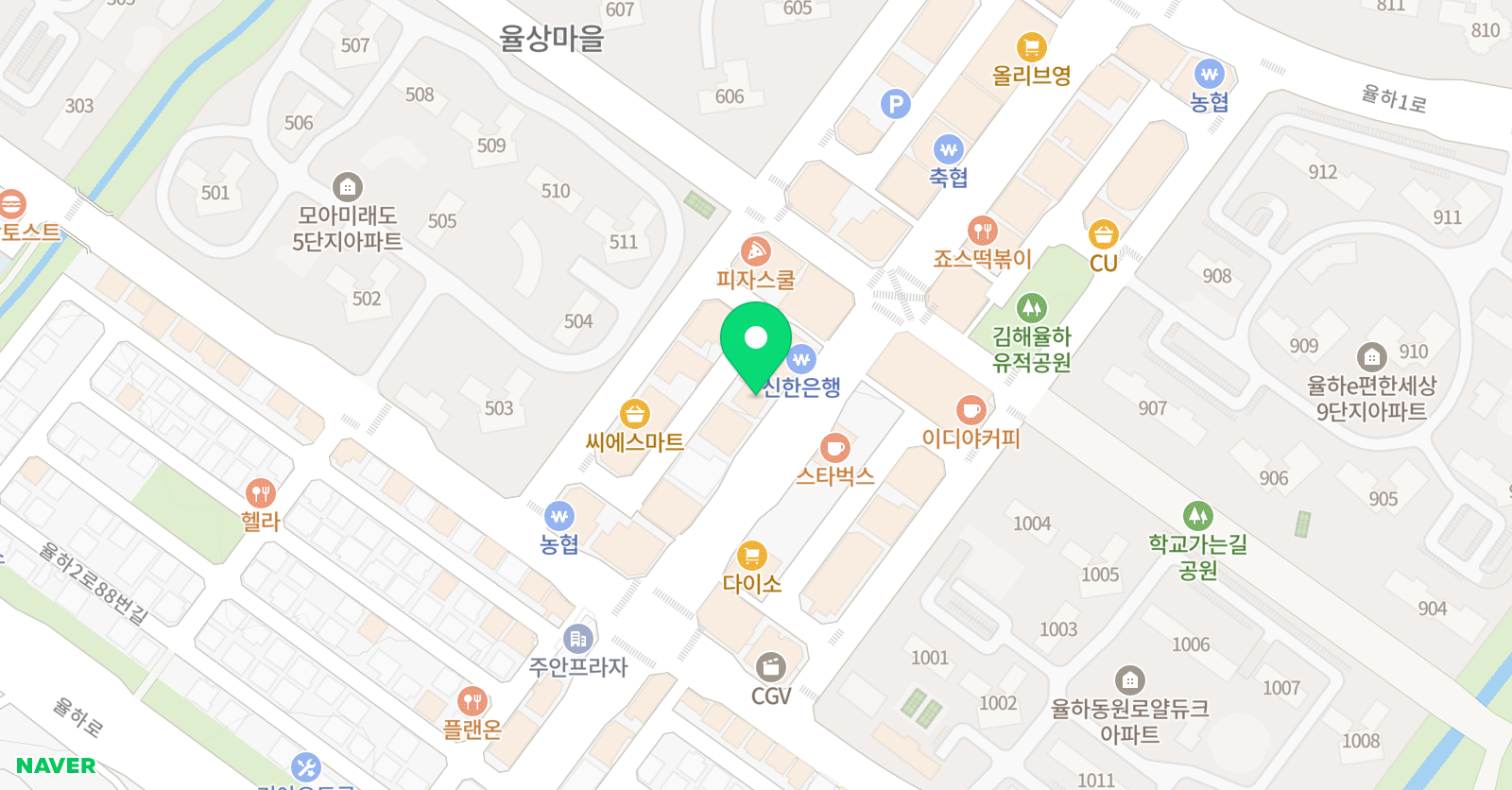 차PLUS 수학전문학원 위치
