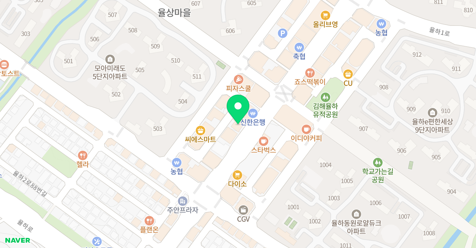 더이룸 수학과학 학원 위치