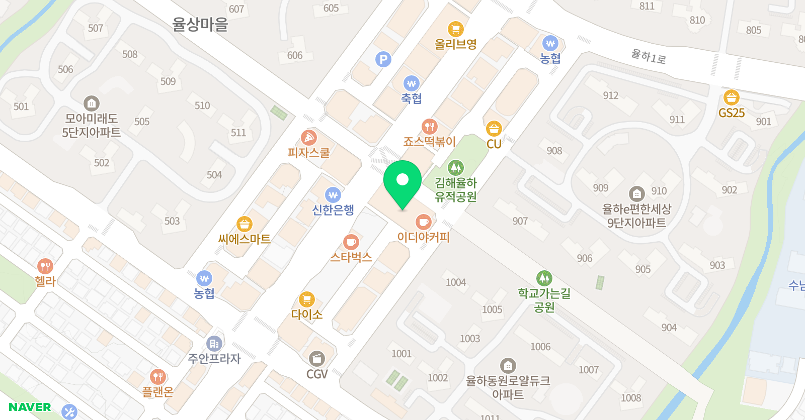 김민준 태권도 위치