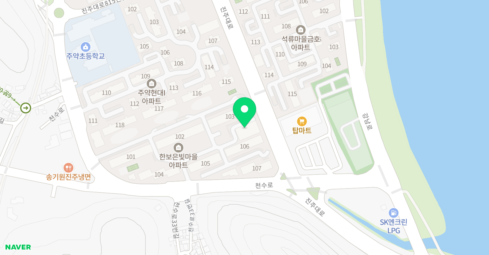 윈 영어수학학원 위치