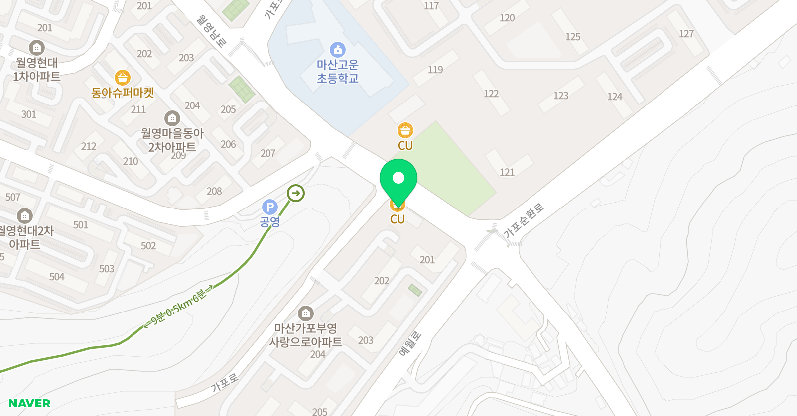 봉연관 가포도장 위치