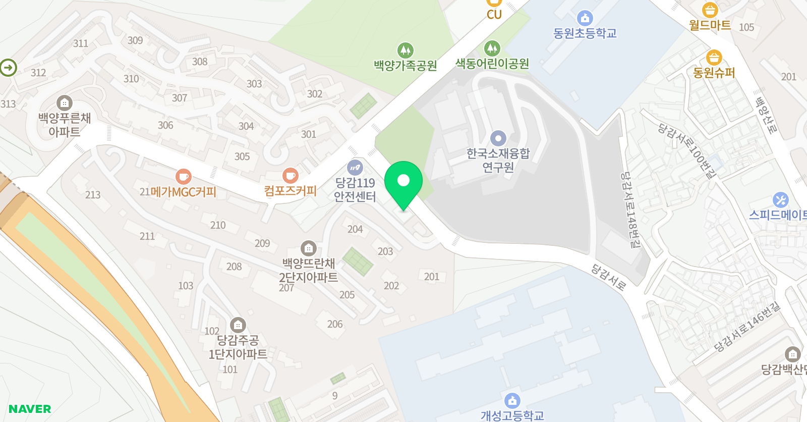 대신 학원 위치