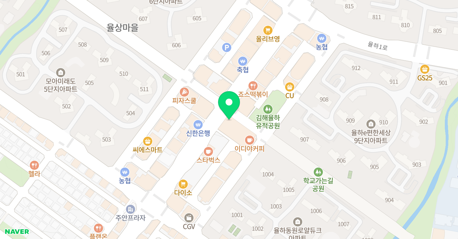 오승민 학원 위치