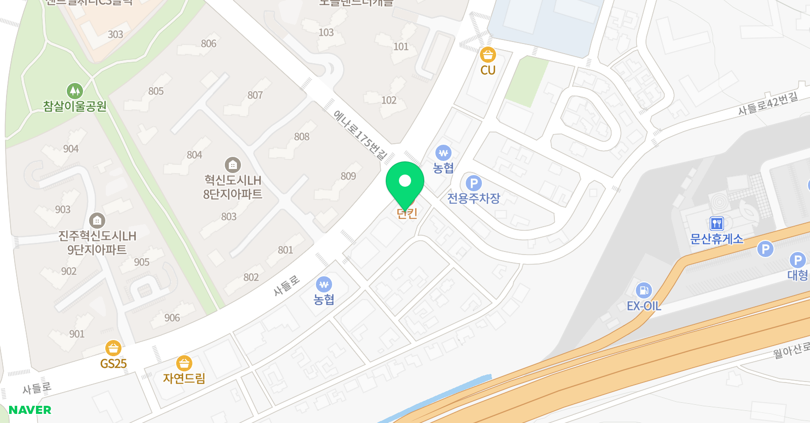 리드인 독서논술 진주혁신점 위치
