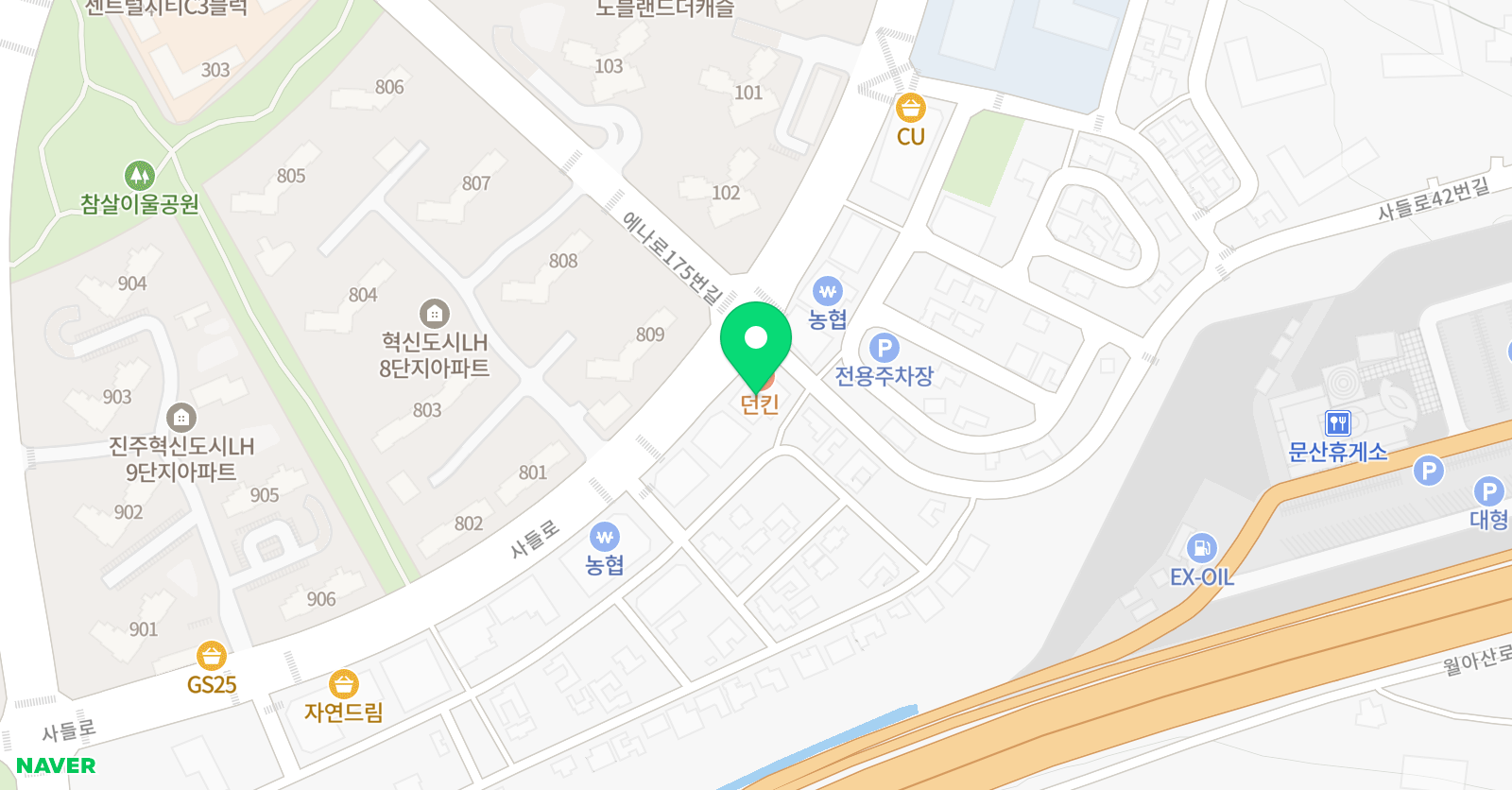 아소비 진주혁신학원 위치