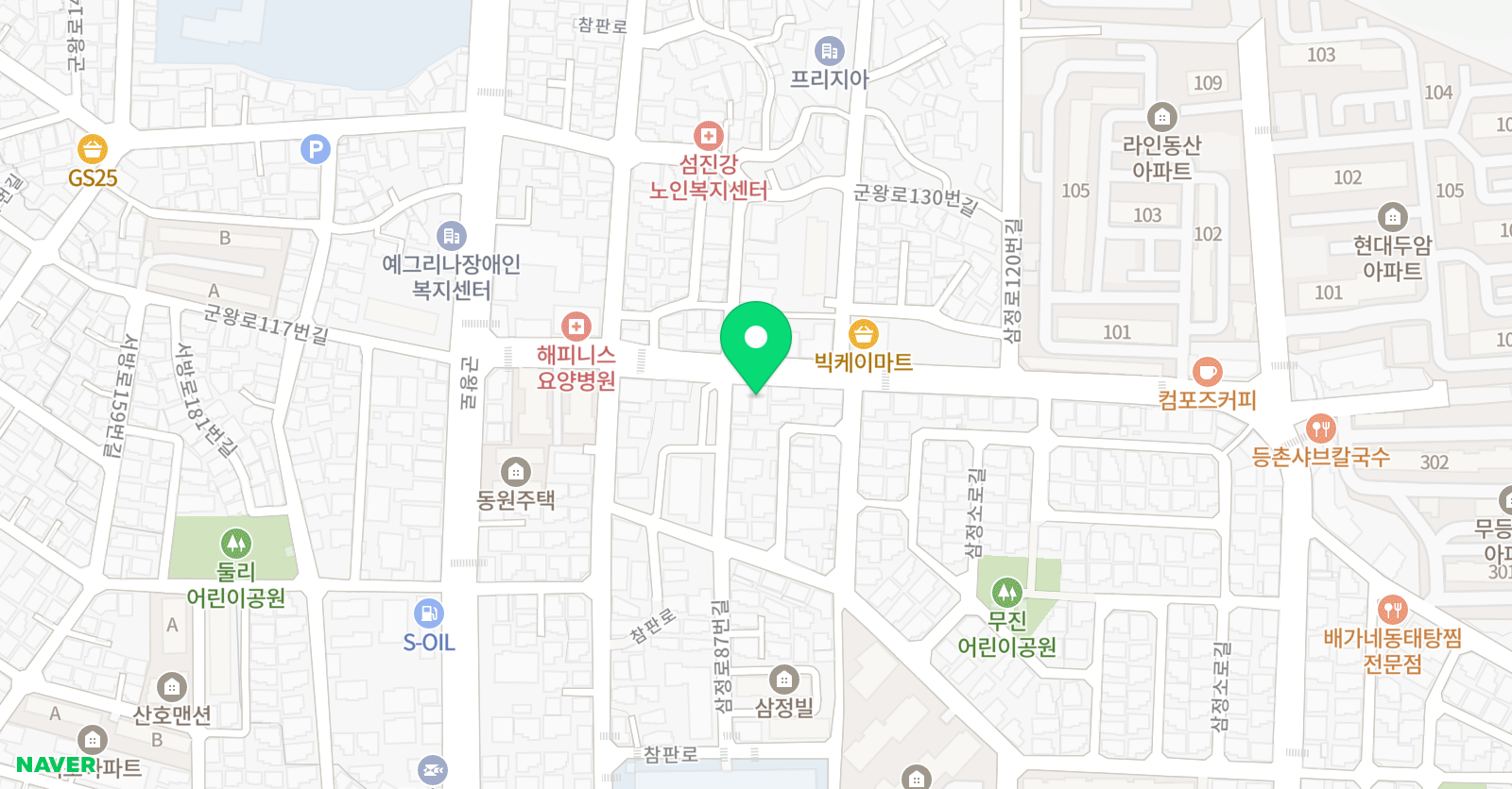 통쾌 수학 위치