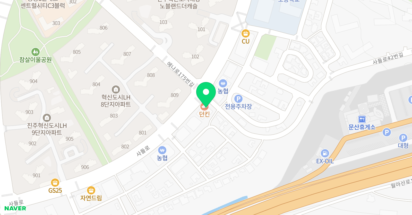 혁신다온 음악학원 위치