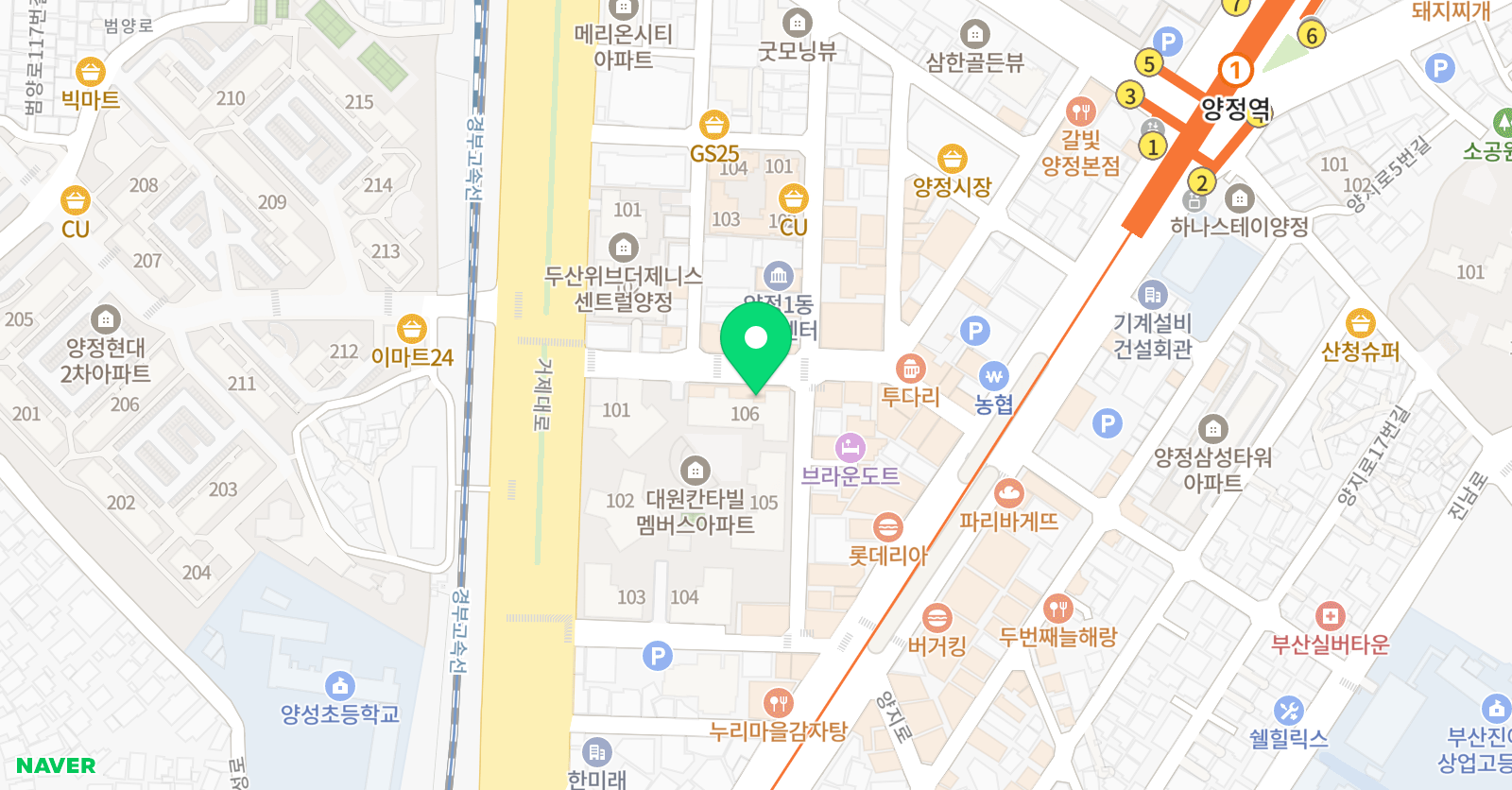 밝은피아노 음악교습소 위치
