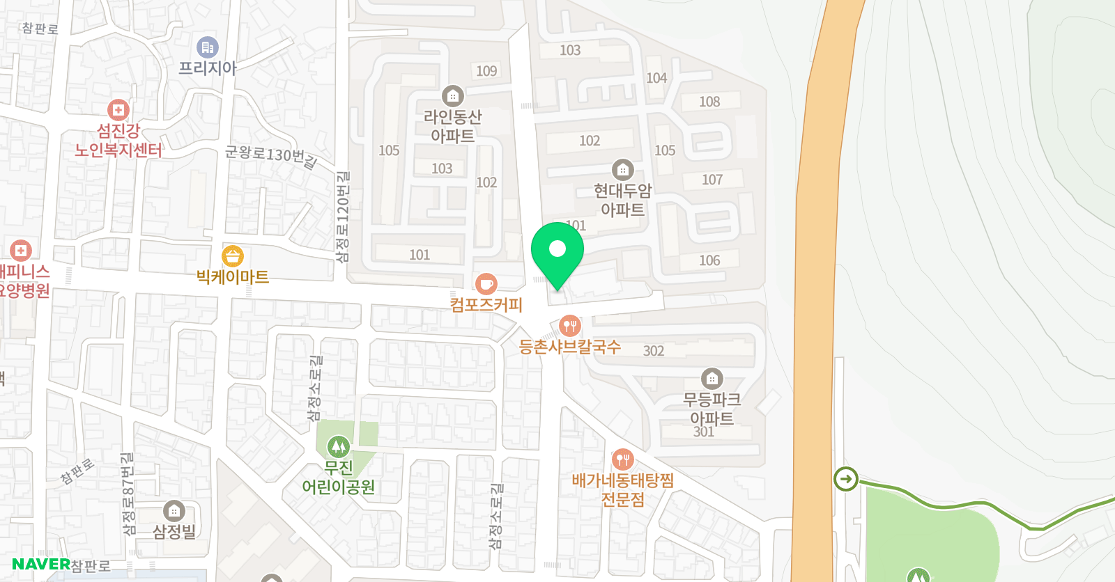 도선 체육관 위치
