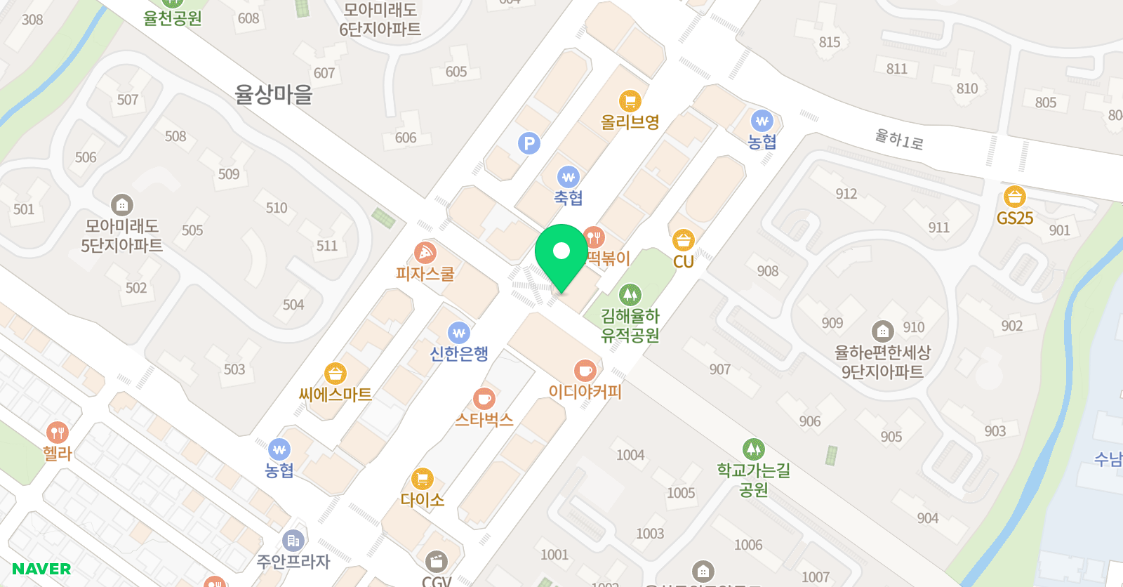 필즈 수학학원 위치