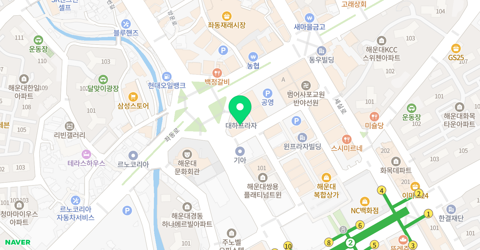 라이언 잉글리쉬 어학원 위치