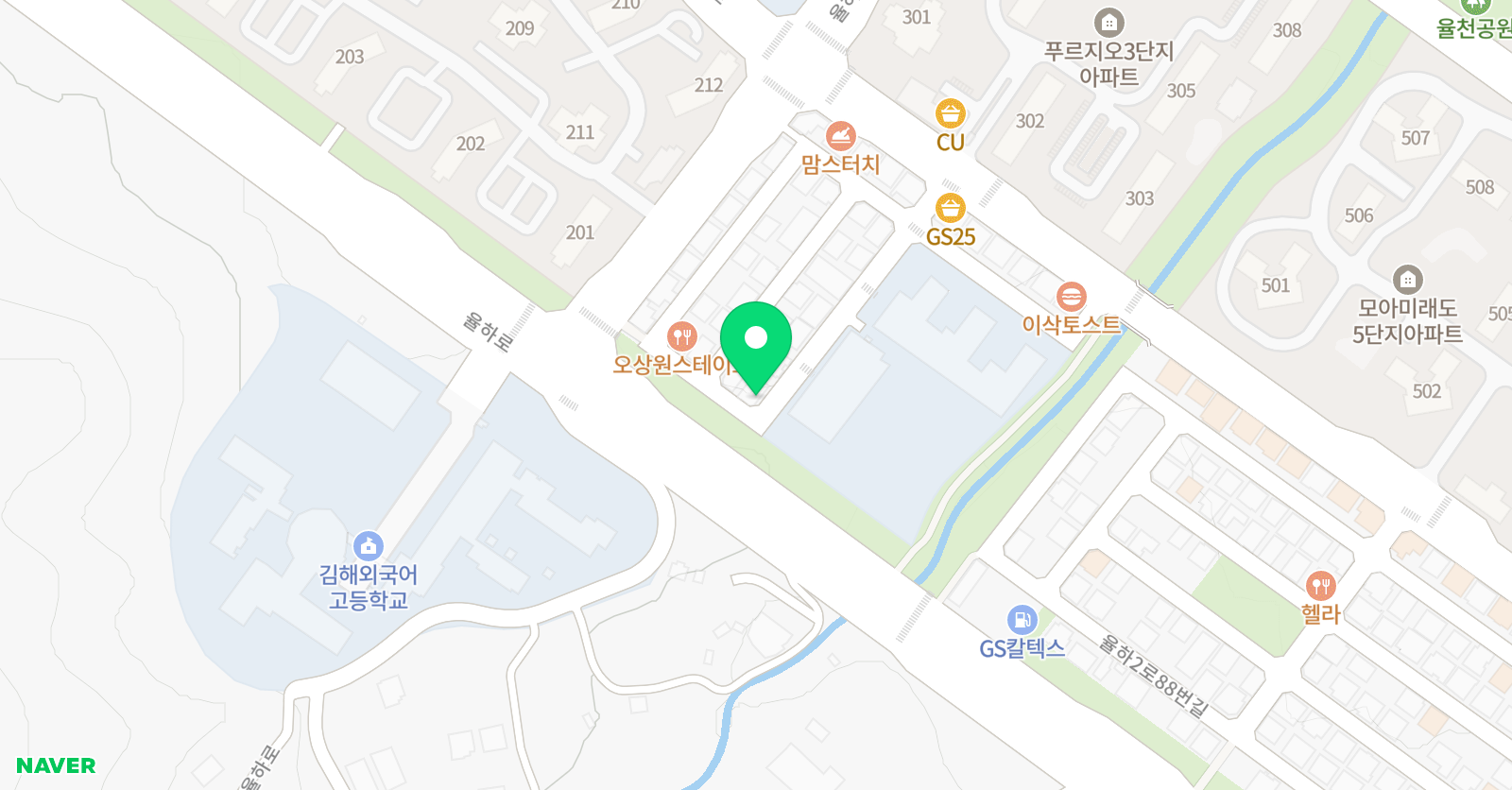 동화스터디토킹 도서관학원 위치