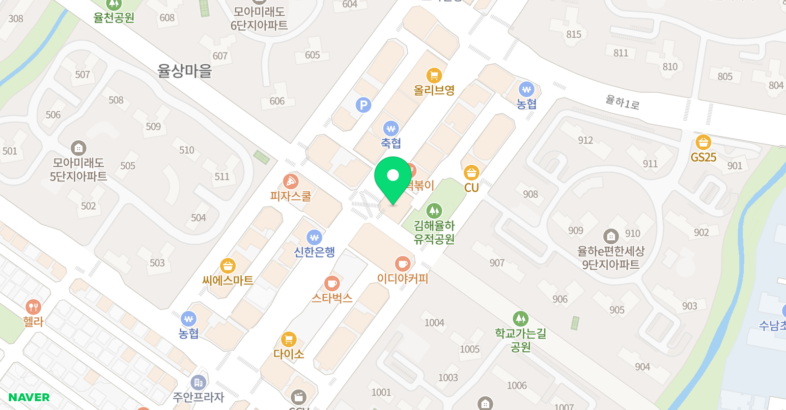 뉴모내쉬 어학원 위치