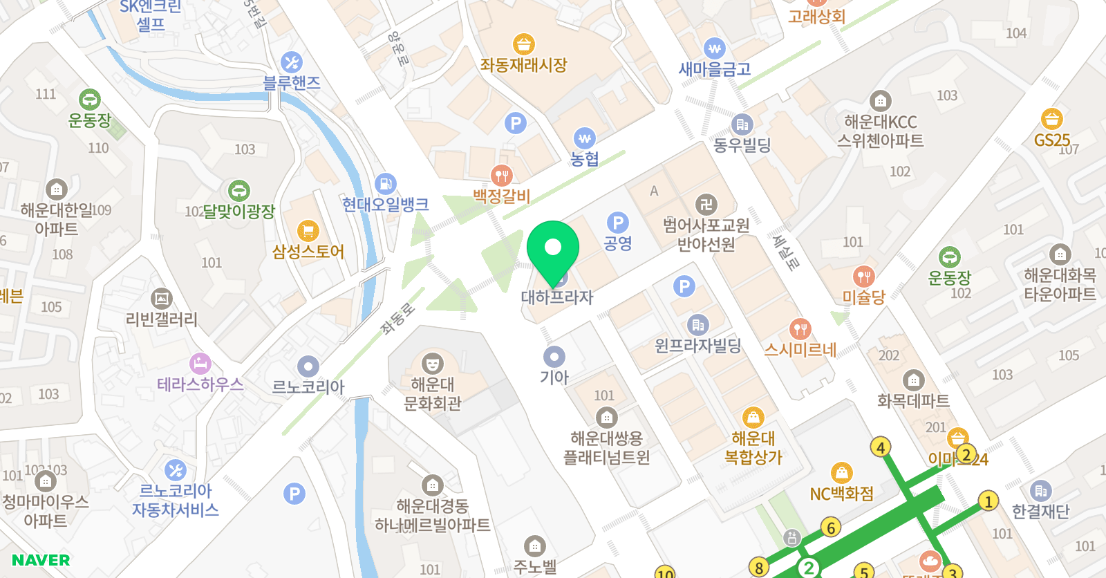 이튼칼리지 영어학원 위치